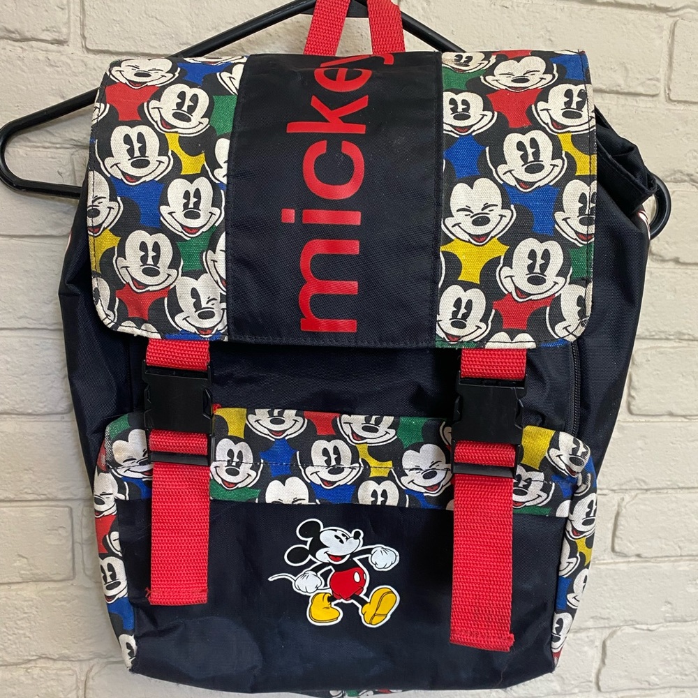 Mickey and Co Mickey Mouse Disney Honey Fashions New York Backpack 12x15 in
